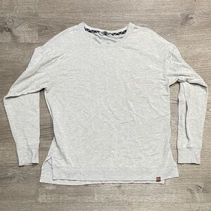 Alpine Light Gray Long Sleeve Sweatshirt